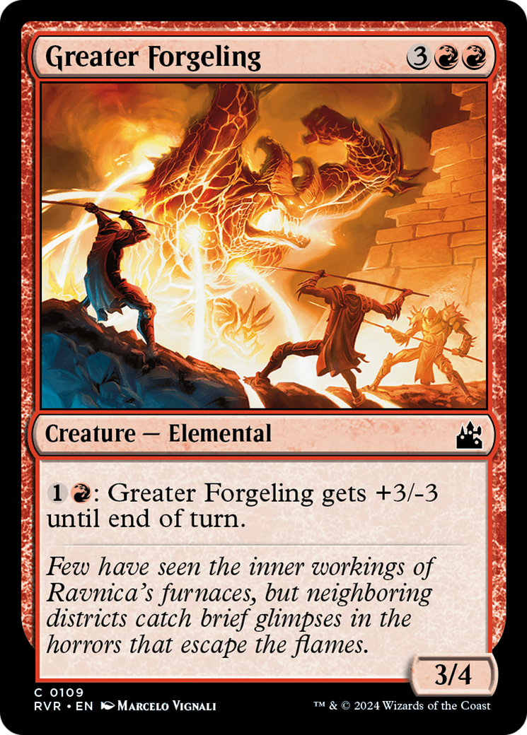 Greater Forgeling [Ravnica Remastered] | Spectrum Games