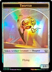 Thopter // Servo Double-sided Token [League Promos] | Spectrum Games