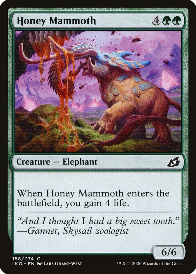 Honey Mammoth [Ikoria: Lair of Behemoths] | Spectrum Games