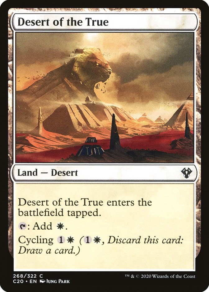 Desert of the True [Commander 2020] | Spectrum Games