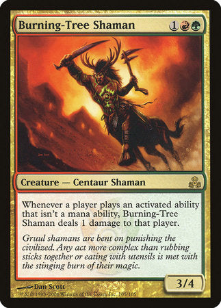 Burning-Tree Shaman [Guildpact] | Spectrum Games