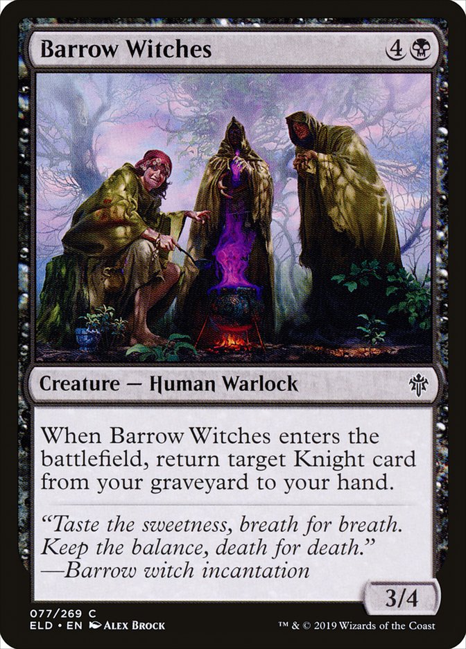 Barrow Witches [Throne of Eldraine] | Spectrum Games