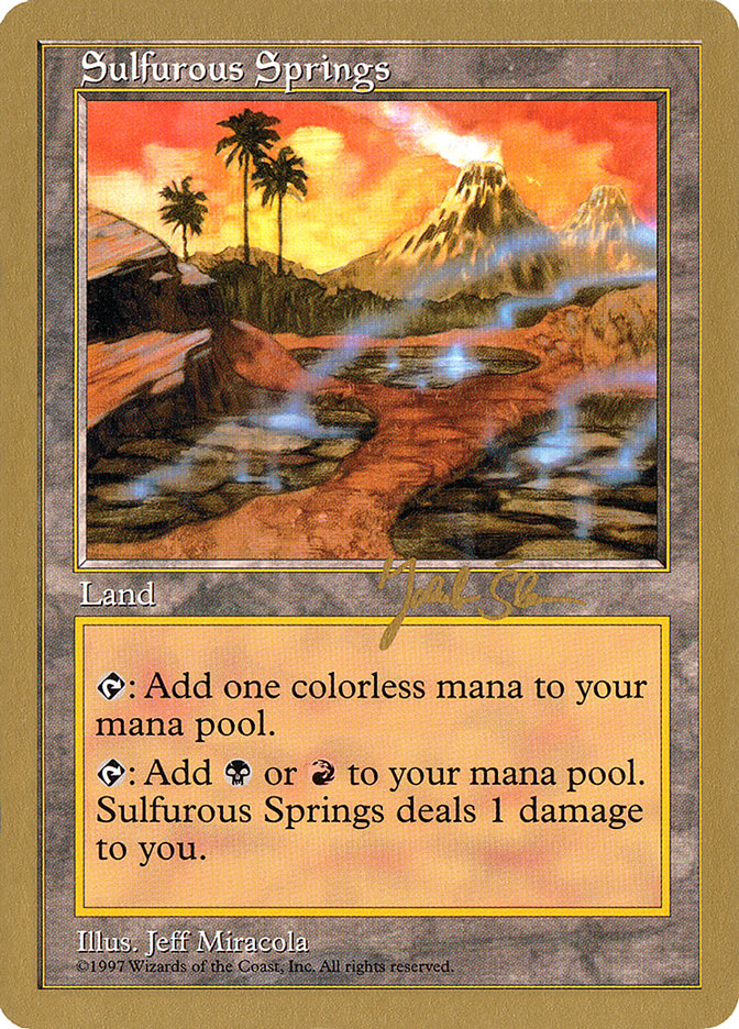 Sulfurous Springs (Jakub Slemr) [World Championship Decks 1997] | Spectrum Games