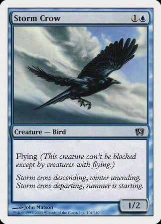 Storm Crow [Eighth Edition] | Spectrum Games