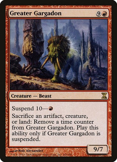Greater Gargadon [Time Spiral] | Spectrum Games