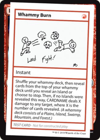 Whammy Burn (2021 Edition) [Mystery Booster Playtest Cards] | Spectrum Games