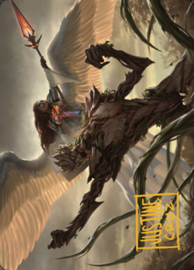 Strength of the Coalition Art Card (Gold-Stamped Signature) [Dominaria United Art Series] | Spectrum Games