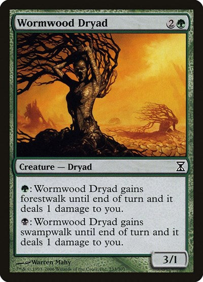 Wormwood Dryad [Time Spiral] | Spectrum Games
