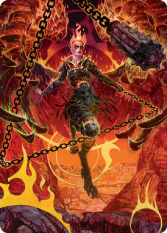 Zariel, Archduke of Avernus Art Card [Dungeons & Dragons: Adventures in the Forgotten Realms Art Series] | Spectrum Games