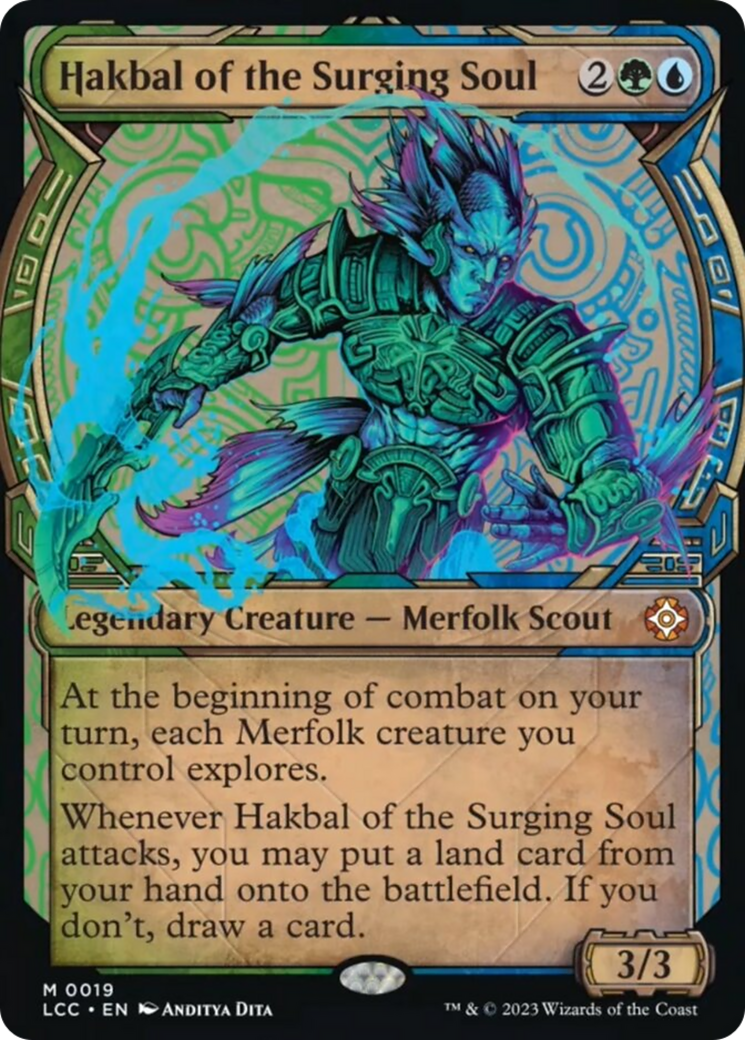 Hakbal of the Surging Soul (Showcase) [The Lost Caverns of Ixalan Commander] | Spectrum Games