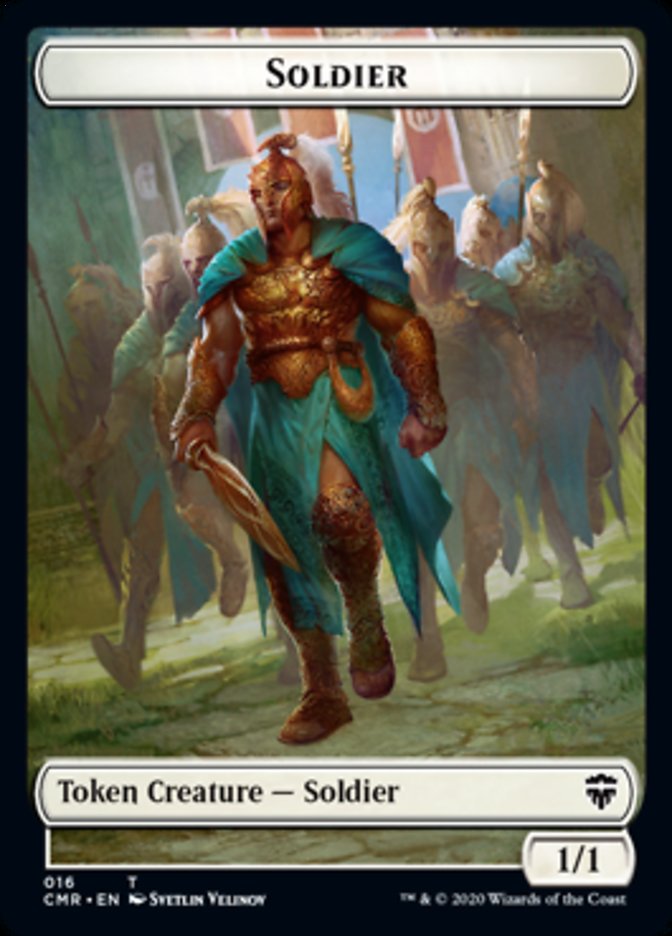 Cat // Soldier Token [Commander Legends Tokens] | Spectrum Games