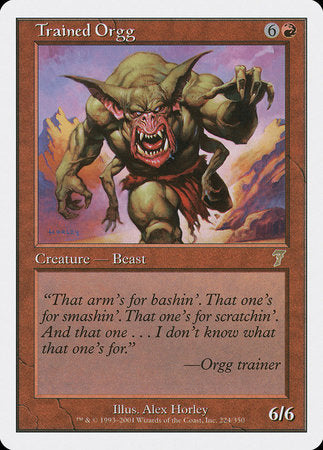 Trained Orgg [Seventh Edition] | Spectrum Games