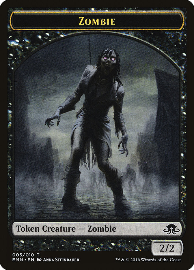 Zombie (005/010) [Eldritch Moon Tokens] | Spectrum Games