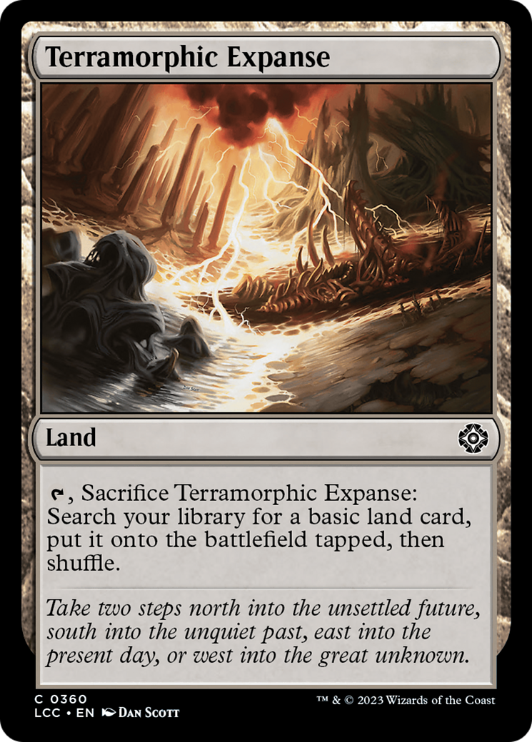 Terramorphic Expanse [The Lost Caverns of Ixalan Commander] | Spectrum Games