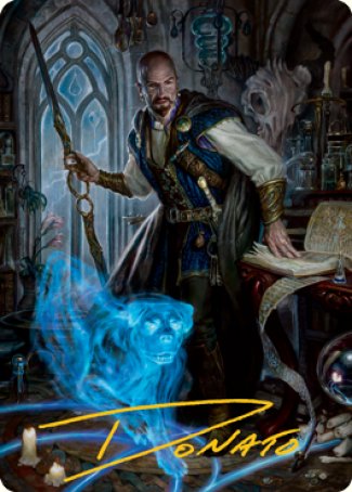 Mordenkainen Art Card (Gold-Stamped Signature) [Dungeons & Dragons: Adventures in the Forgotten Realms Art Series] | Spectrum Games