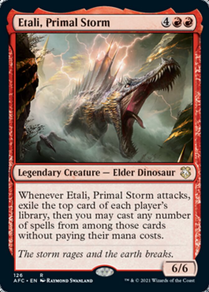 Etali, Primal Storm [Dungeons & Dragons: Adventures in the Forgotten Realms Commander] | Spectrum Games