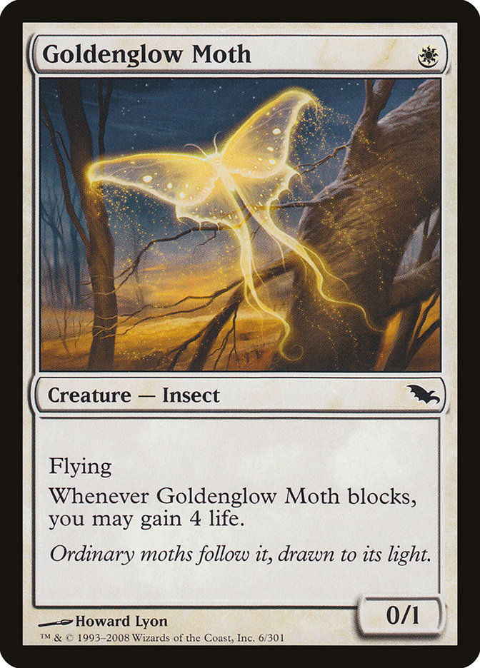 Goldenglow Moth [Shadowmoor] | Spectrum Games