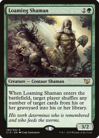 Loaming Shaman [Commander 2015] | Spectrum Games