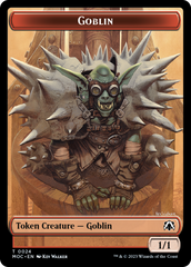 Goblin // Eldrazi Double-Sided Token [March of the Machine Commander Tokens] | Spectrum Games