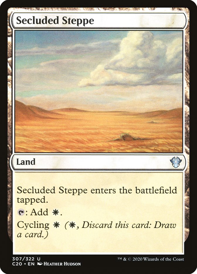 Secluded Steppe [Commander 2020] | Spectrum Games