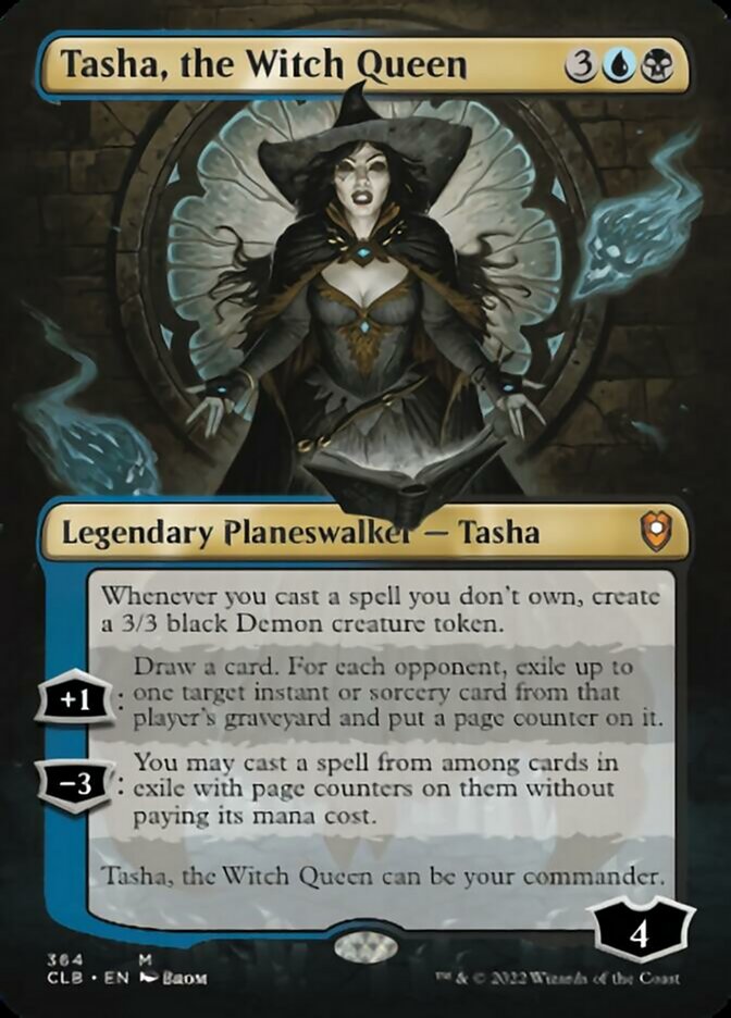 Tasha, the Witch Queen (Borderless) [Commander Legends: Battle for Baldur's Gate] | Spectrum Games