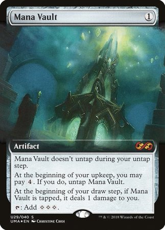 Mana Vault [Ultimate Box Topper] | Spectrum Games