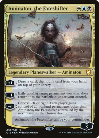 Aminatou, the Fateshifter [Commander 2018] | Spectrum Games