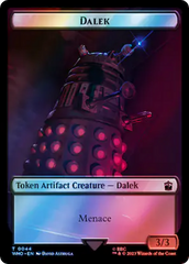Dalek // Alien Insect Double-Sided Token (Surge Foil) [Doctor Who Tokens] | Spectrum Games