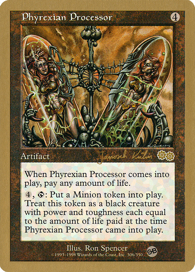 Phyrexian Processor (Janosch Kuhn) (SB) [World Championship Decks 2000] | Spectrum Games