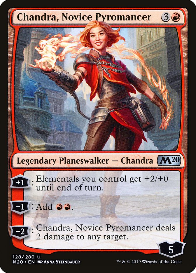 Chandra, Novice Pyromancer [Core Set 2020] | Spectrum Games