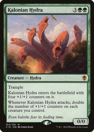 Kalonian Hydra [Commander 2016] | Spectrum Games