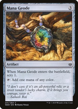 Mana Geode [War of the Spark] | Spectrum Games