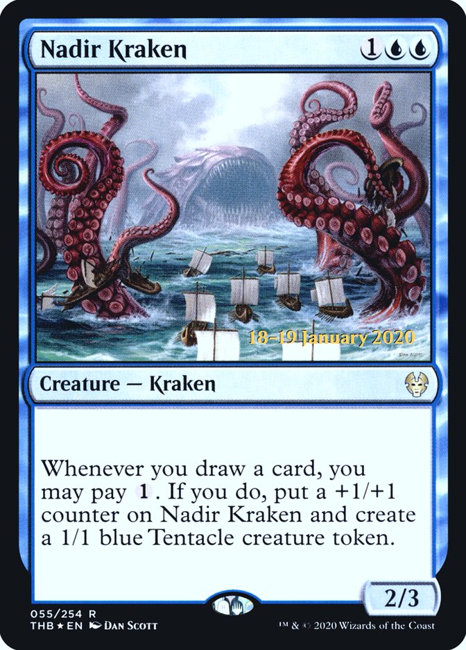 Nadir Kraken [Theros Beyond Death Prerelease Promos] | Spectrum Games