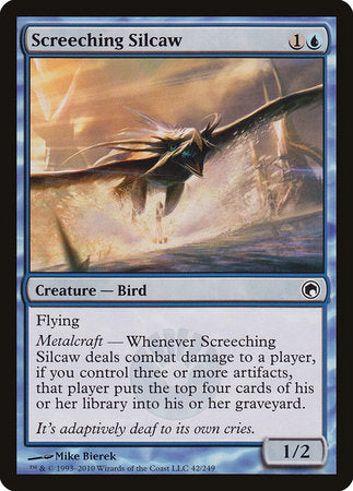 Screeching Silcaw [Scars of Mirrodin] | Spectrum Games