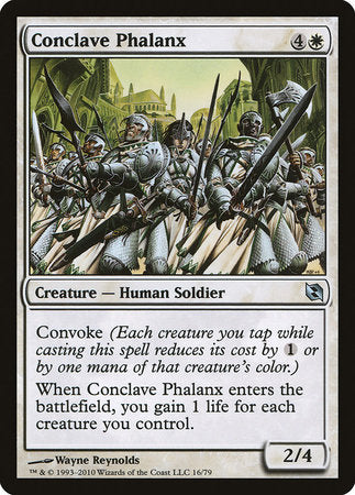 Conclave Phalanx [Duel Decks: Elspeth vs. Tezzeret] | Spectrum Games