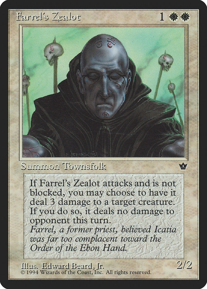 Farrel's Zealot (Edward P. Beard, Jr.) [Fallen Empires] | Spectrum Games
