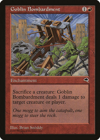 Goblin Bombardment [Tempest] | Spectrum Games