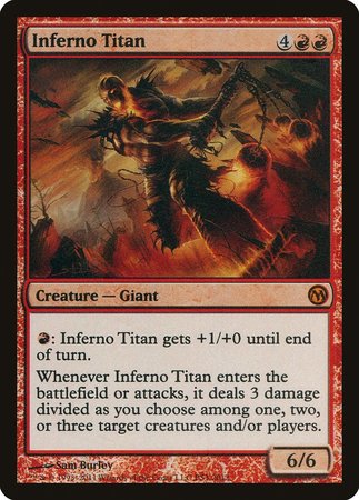 Inferno Titan [Duels of the Planeswalkers Promos 2011] | Spectrum Games