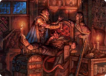 Long Rest Art Card [Dungeons & Dragons: Adventures in the Forgotten Realms Art Series] | Spectrum Games