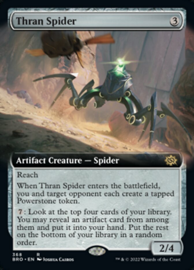 Thran Spider (Extended Art) [The Brothers' War] | Spectrum Games