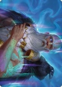 Alrund, God of the Cosmos Art Card [Kaldheim: Art Series] | Spectrum Games