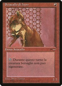 Hurr Jackal (Italian) - "Sciacallo di hurr" [Renaissance] | Spectrum Games