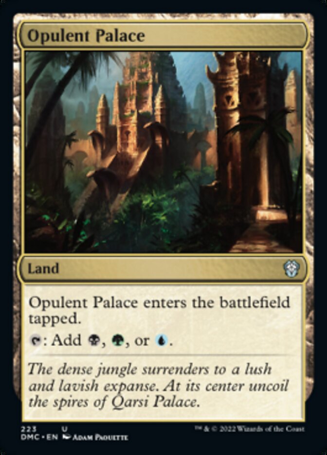 Opulent Palace [Dominaria United Commander] | Spectrum Games