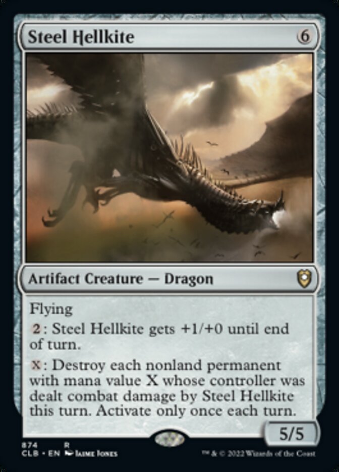 Steel Hellkite [Commander Legends: Battle for Baldur's Gate] | Spectrum Games