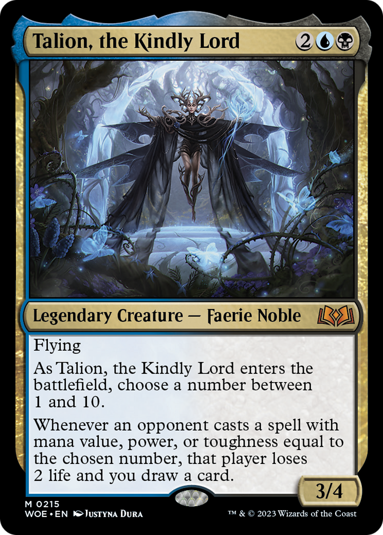 Talion, the Kindly Lord [Wilds of Eldraine] | Spectrum Games