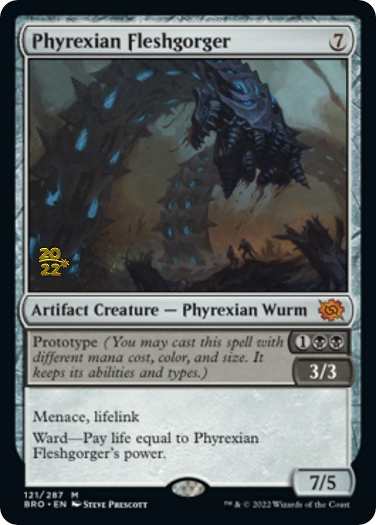 Phyrexian Fleshgorger [The Brothers' War: Prerelease Promos] | Spectrum Games