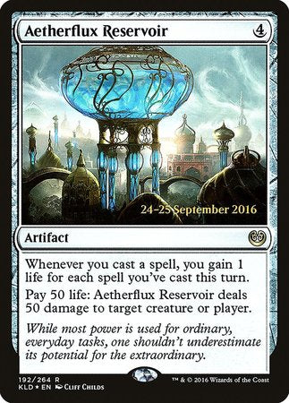 Aetherflux Reservoir [Kaladesh Promos] | Spectrum Games