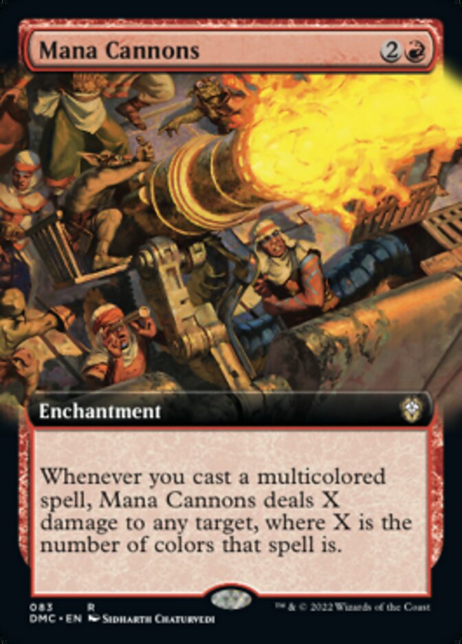 Mana Cannons (Extended Art) [Dominaria United Commander] | Spectrum Games