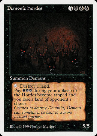 Demonic Hordes [Summer Magic / Edgar] | Spectrum Games