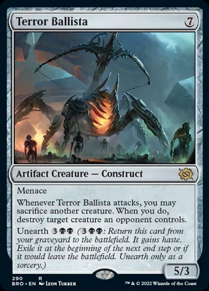 Terror Ballista [The Brothers' War] | Spectrum Games